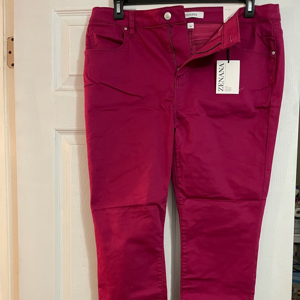 Zenana Pink Skinny Jeans